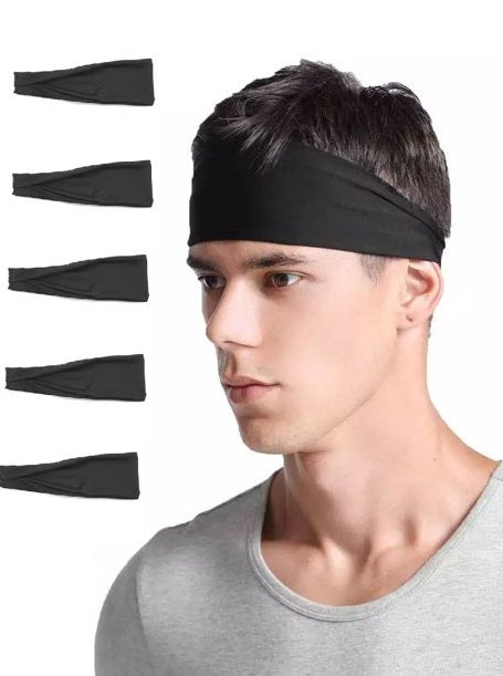 Kreytis Fitness Sports Headbands for Men and Women (5 Pack)